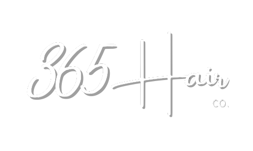 365 Hair Company Logo White